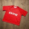 Custom Sublimation Print Plaid Brand logo Name Design Trikot Fussball V-neck Retro Custom Sublimation Print Plaid Brand logo Name Design Trikot Fussball V-neck Retro image 2