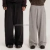 Custom Essentials Cuffed Sweatpants Manufacturer Men Stacked Sweat Pants Cotton Baggy French Custom Essentials Cuffed Sweatpants Manufacturer Men Stacked Sweat Pants Cotton Baggy French image 2