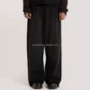 Custom Essentials Cuffed Sweatpants Manufacturer Men Stacked Sweat Pants Cotton Baggy French Custom Essentials Cuffed Sweatpants Manufacturer Men Stacked Sweat Pants Cotton Baggy French image 3