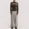 Custom Essentials Cuffed Sweatpants Manufacturer Men Stacked Sweat Pants Cotton Baggy French Custom Essentials Cuffed Sweatpants Manufacturer Men Stacked Sweat Pants Cotton Baggy French image 4