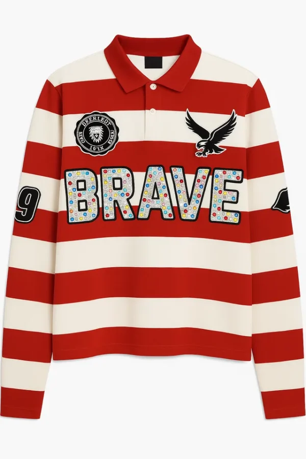 Vintage Stripe Rugby Shirt product image 6