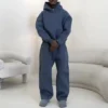 Heavyweight Oversized Sweatsuit Set product image for private label streetwear manufacturing, view 3