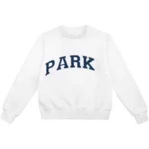Varsity Crewneck Sweatshirt product image for private label streetwear manufacturing