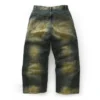 Vintage Distressed Blue Heavyweight Baggy Oversized Unisex Sun Faded Acid Washed Pants Vintage Distressed Blue Heavyweight Baggy Oversized Unisex Sun Faded Acid Washed Pants image 4