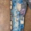 Wide Leg Patchwork Denim Jeans | StitchQuote image 03 Wide Leg Patchwork Denim Jeans product image 3