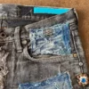 Wide Leg Patchwork Denim Jeans | StitchQuote image 04 Wide Leg Patchwork Denim Jeans product image 4