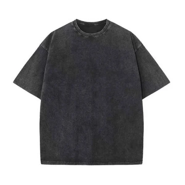 YITE Hip Hop Streetwear 250 Gsm Heavy Weight Oversize Washed T Shirt YITE Hip Hop Streetwear 250 Gsm Heavy Weight Oversize Washed T Shirt image 4
