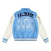 Wholesale Custom Streetwear ODM Designer Embroidered 700gsm Leather Varsity Letterman Winter Jacket Wholesale Custom Streetwear ODM Designer Embroidered 700gsm Leather Varsity Letterman Winter Jacket image 3