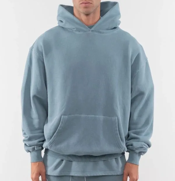 Wholesale High Quality Men Heavy Vintage 500gsm Pullover Heavyweight Cotton Oversized Plain Wholesale High Quality Men Heavy Vintage 500gsm Pullover Heavyweight Cotton Oversized Plain image 1