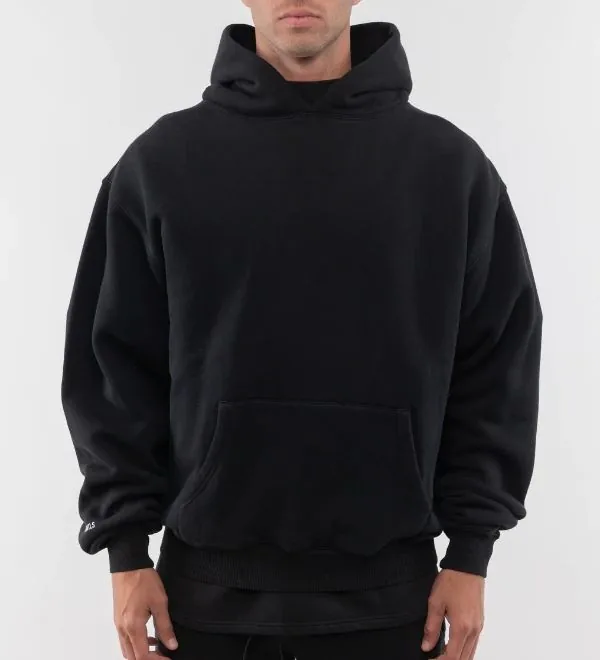 Wholesale High Quality Men Heavy Vintage 500gsm Pullover Heavyweight Cotton Oversized Plain Wholesale High Quality Men Heavy Vintage 500gsm Pullover Heavyweight Cotton Oversized Plain image 3