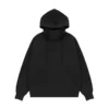 Wholesale High Quality Plain High Collar Unisex 100% Cotton Heavy Hoodie Mens image 2