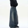 Wholesale High Quality Vintage Men's Straight Wide Leg Plus Size Unisex Loose image 6