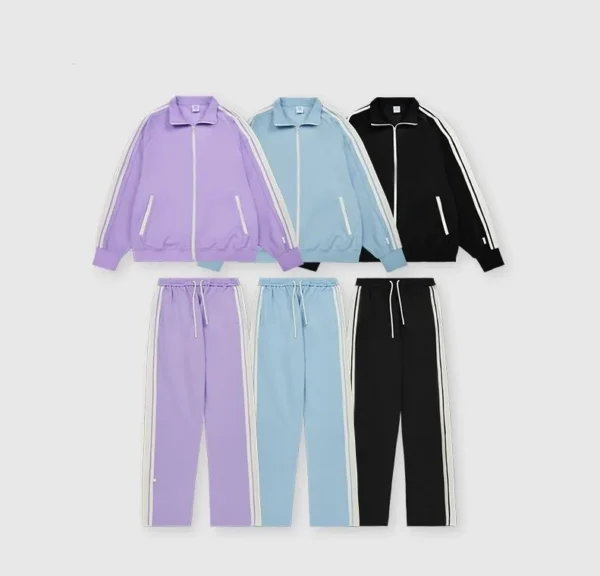 Wholesale Mens High Quality Sweatsuit Slim Fit 2 Piece Set Sports Joggers Wholesale Mens High Quality Sweatsuit Slim Fit 2 Piece Set Sports Joggers image 5