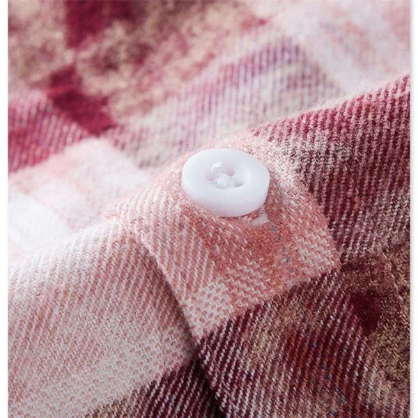 Wholesale Plaid Button Down Shirt Men Vintage Long Sleeve Shirt image 05 | StitchQuote Wholesale Plaid Button Down Shirt Men Vintage Long Sleeve Shirt product image for private label apparel manufacturing, view 5