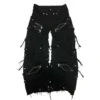 Patchwork Fringe Denim Jeans product image 2