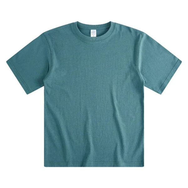 Manufacturer OEM 300 Gsm Heavy Cotton T-Shirt, High Quality Printing Heavy product image for private label apparel manufacturing, view 4