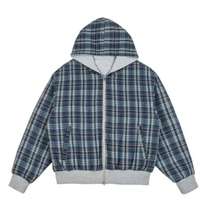 OEM/ODM Wholesale Retro Double Sided Trendy Brand Hoodies with Double Directional image 1