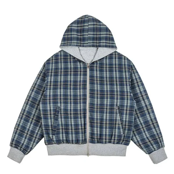 OEM/ODM Wholesale Retro Double Sided Trendy Brand Hoodies with Double Directional OEM/ODM Wholesale Retro Double Sided Trendy Brand Hoodies with Double Directional image 1