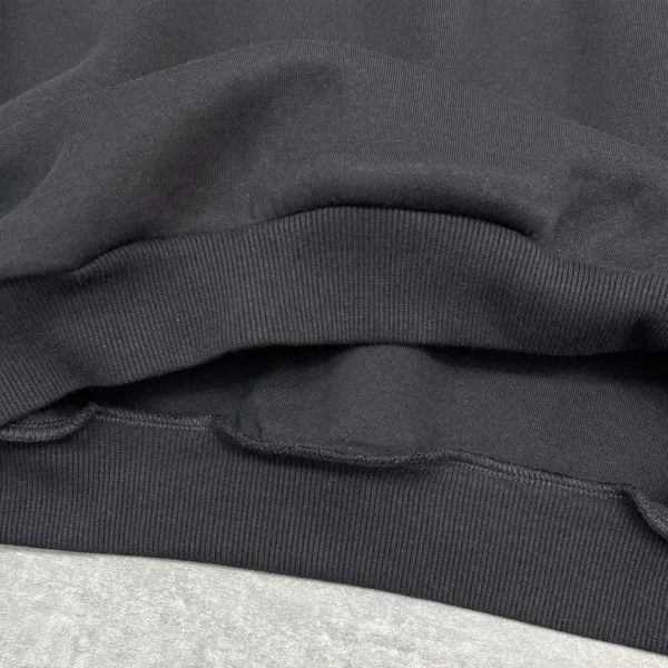 Half Zip Mock Neck Sweatshirt image 05 | StitchQuote Half Zip Mock Neck Sweatshirt product image for private label streetwear manufacturing, view 5