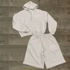 Zip Hoodie Short Set | StitchQuote image 02 Zip Hoodie Short Set product image 2