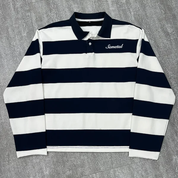 Striped Rugby Shirt | StitchQuote image 01 Striped Rugby Shirt product image 1