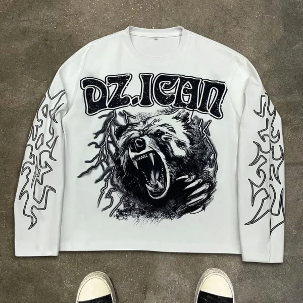 Heavyweight Long Sleeve Graphic T-Shirt | StitchQuote image 01 Heavyweight Long Sleeve Graphic T-Shirt product image 1