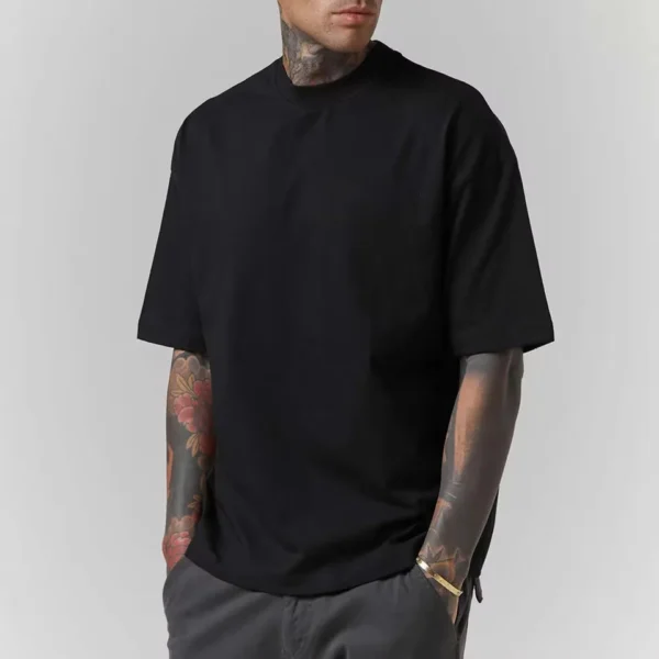 Drop Shoulder Boxy T-Shirt | StitchQuote image 02 Drop Shoulder Boxy T-Shirt product image 2