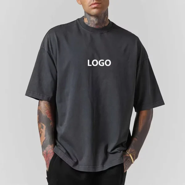 Drop Shoulder Boxy T-Shirt | StitchQuote image 04 Drop Shoulder Boxy T-Shirt product image 4