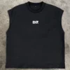 Boxy Streetwear T-Shirt product image for private label streetwear manufacturing, view 4