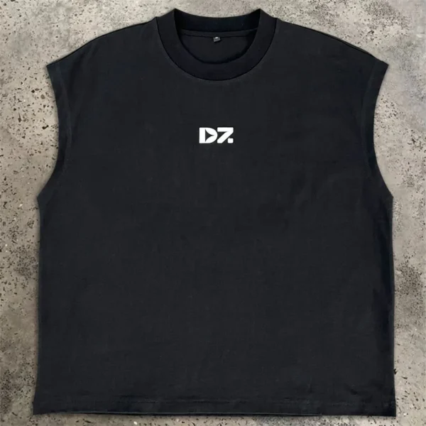 Boxy Streetwear T-Shirt product image for private label streetwear manufacturing, view 4