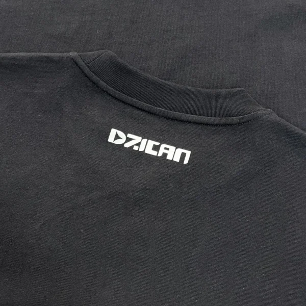 Boxy Streetwear T-Shirt product image for private label streetwear manufacturing, view 5