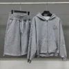 Oversized French Terry Zip Up Sweatsuit product image for private label streetwear manufacturing