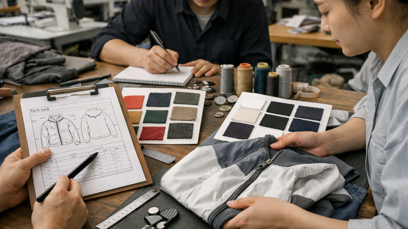 Define the product brief before you compare Custom Fabric and Stock Fabric: Which Changes Cost More in a real apparel production context for the StitchQuote guide Custom Fabric vs Stock Fabric: Which Changes Cost More