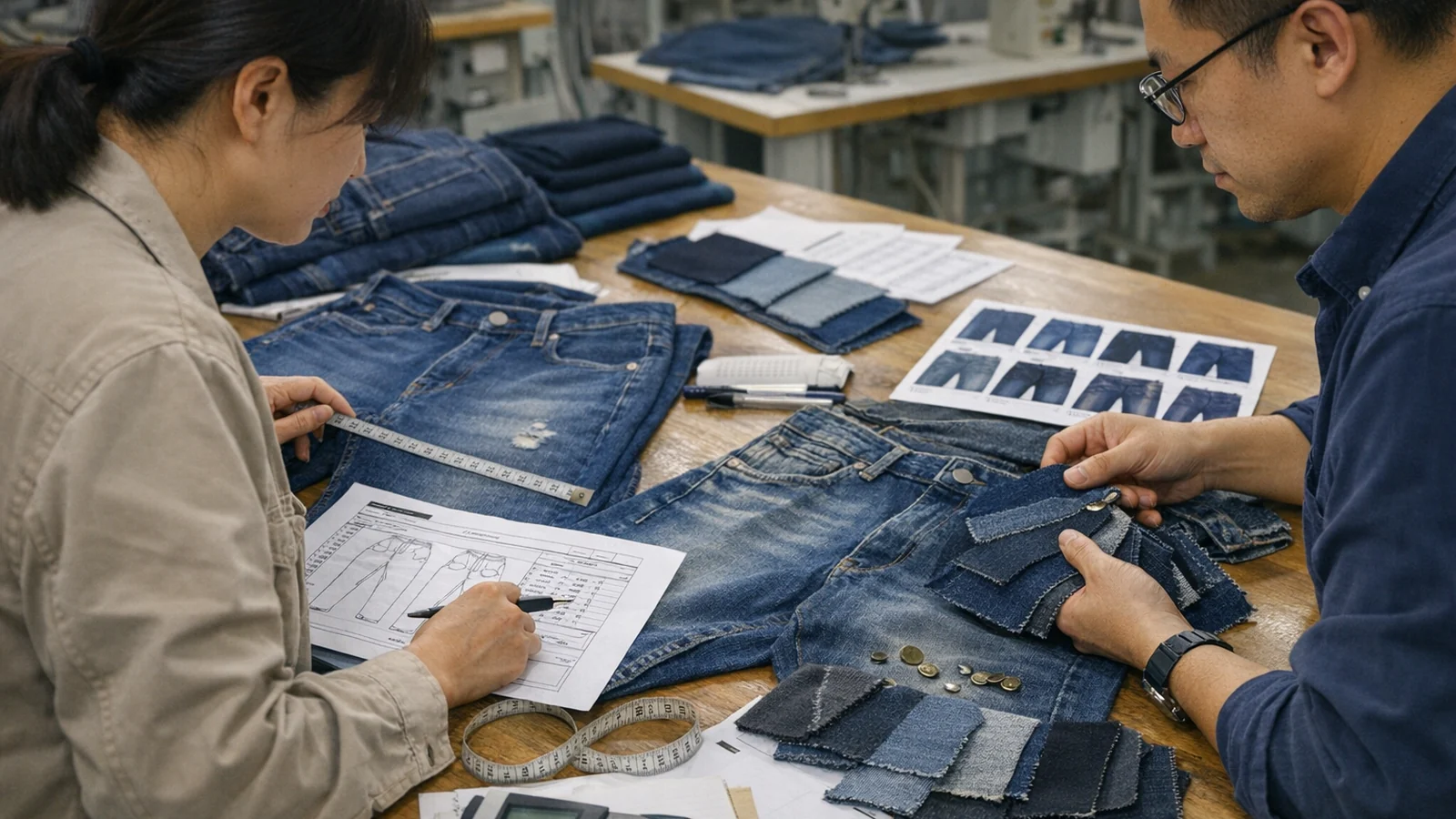 Comparing Denim Fit Sample and Denim Wash Trial: Which Should Come First for Denim Fit Sample vs Denim Wash Trial: Which Should Come First?