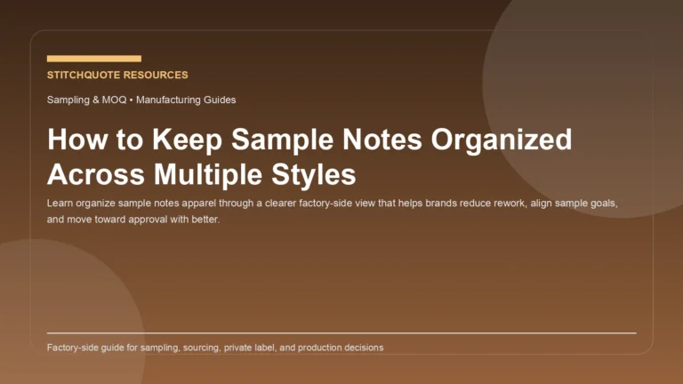 How to Keep Sample Notes Organized Across Multiple Styles