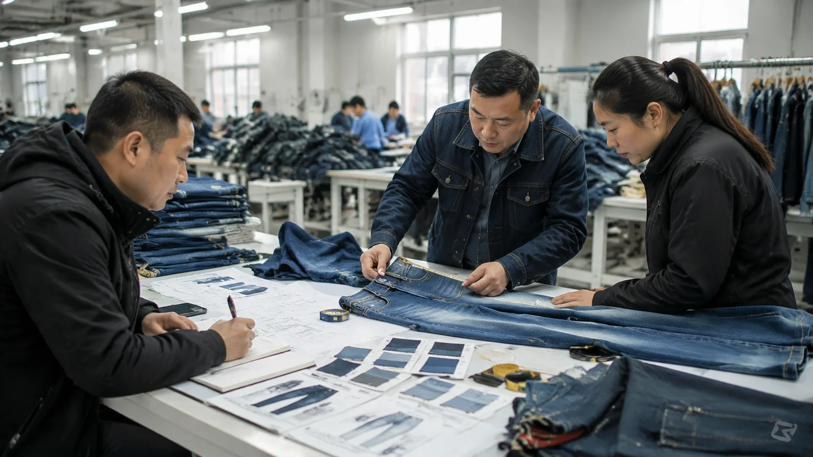 What good planning looks like before what to check in a denim PP sample